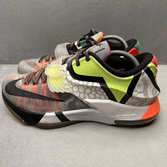 Mens Size 10 Nike KD 7 VII \'What The‎ KD\' Basketball Shoes Multicolor 2015 main image 4